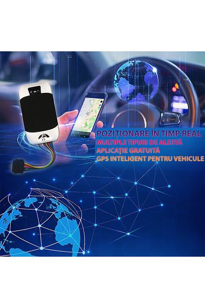 Spionescu GPS Traker 2G, TK303, car, truck, motorcycle, motion alarm, tracking and location, microphone