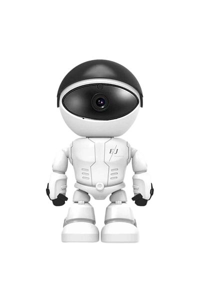 Spionescu Robot baby monitor, 2 MP wireless surveillance camera, HD 1080P, motion sensor, 360°