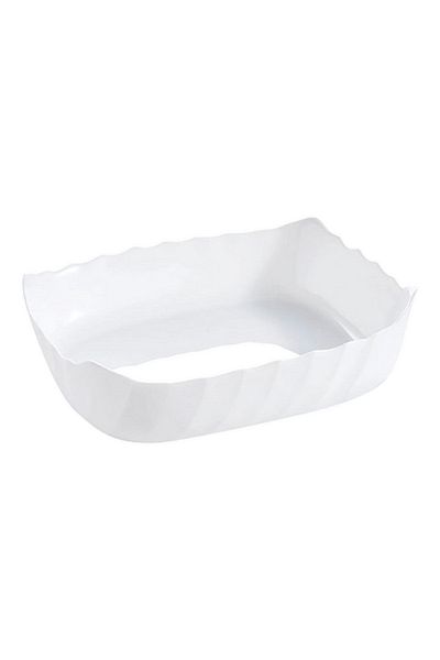 Luminarc Trianon Smart Cuisine Rectangular Serving Dish White 29 x 23cm