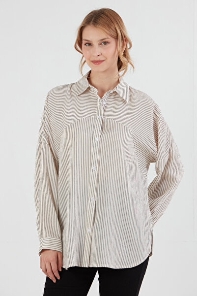 Fulla Moda Striped Casual Shirt