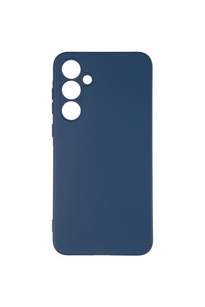 bzstore Carcasă pentru Samsung Galaxy A55 5G, silicon albastru închis, protecție cameră, carcasă subțire, BzStore