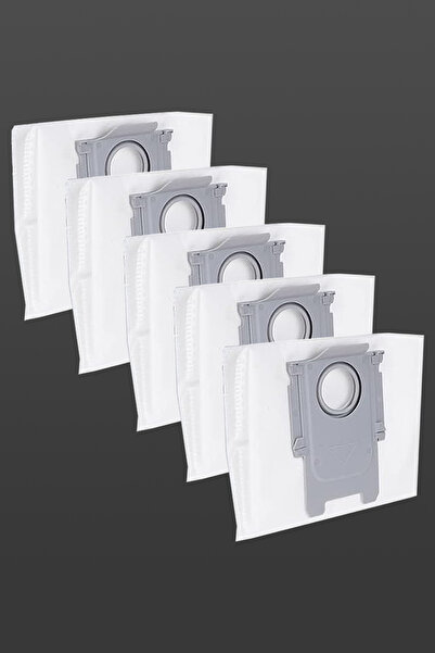 Marketto 5 أكياس غبار مكنسة كهربائية متوافقة مع Roborock Q7 Max Plus