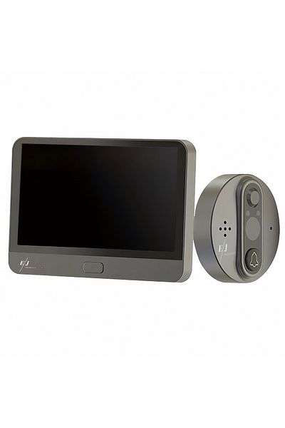 Spionescu Sonerie video, WiFi, ecran LCD de 4,3", 1080P, baterie de 5000mAh, unghi de vizualizare de 120º, vedere nocturnă