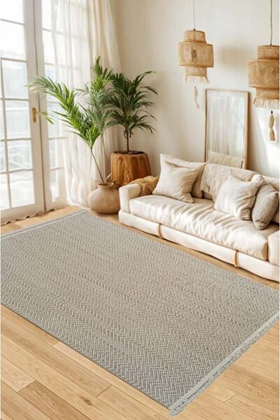 Çam Halı Çam Halı PANAMA 1108 Bej Bukle Dokuma Bohem Tarzı Koridor Halısı Salon Halısı Mutfak Halısı Oturma O