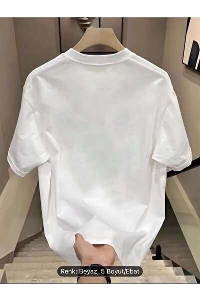 ELZE MODA A Quality Men's Palm Printed Oversize Tshirt