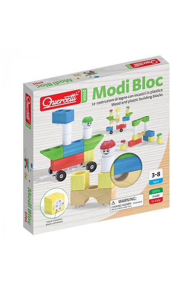 quercetti Joc Constructie Modi Bloc 18 piese Quercetti