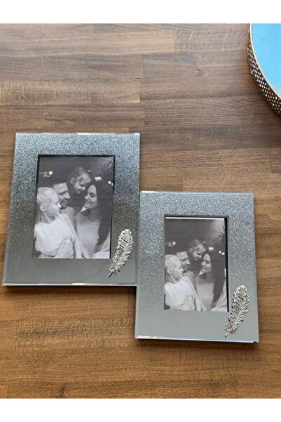 ROSSEV Glass Silver Frame 2 Pcs