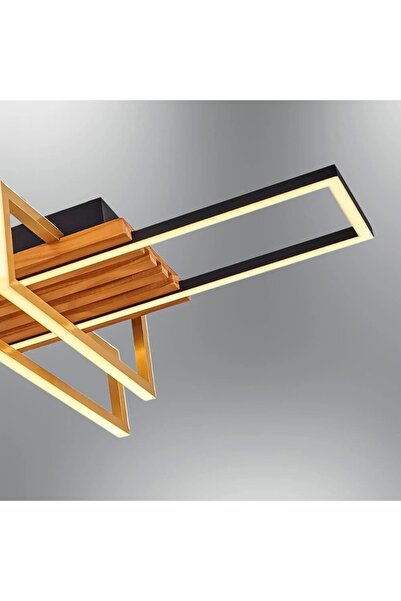 Özcan Aydınlatma Özcan Aydınlatma 1420-1 Plafonyer Meşe