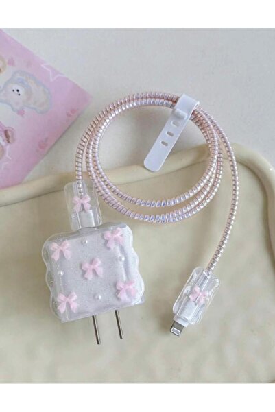 KVK PRİVACY 18W/20W/25W Uyumlu Şarj Kılıfı, Şarj Kablosu Örme Aparatı, Kablo Koruyucu Aparatı, Toparlayıcı