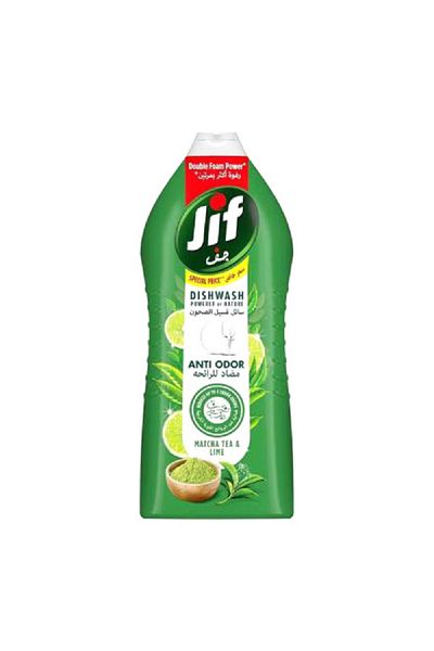 Jif Double Foam Power Matcha Tea and Lime Scent Anti Odor Dish Wash Cleaner