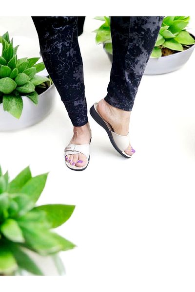 GEZER Comfortable and Soft Sole Velcro Adjustable Home and Outdoor Slippers