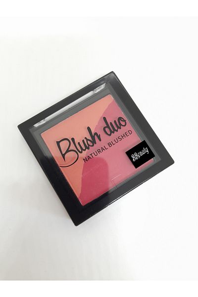 BBeauty Blush Duo Natural Blushed Two-Color Powder Blush That Gives a Natural Look