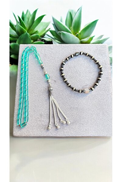 Kehribarkolyecimm вогняно-бурштиновий чотки + набір браслетів з натурального ...