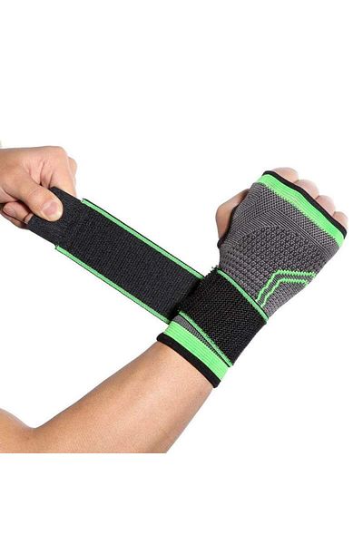 SIKS Elastic Wrist Brace, Adjustable With Elastic Strap, Breathable Elastic Material