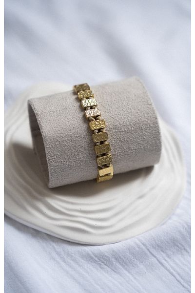 LUNESTA Dust Bronze Plate Bracelet