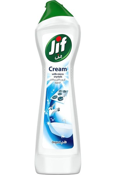Jif Lac Regular Pearl Kitchen Cleaner Cream with Micro Crystals Clear