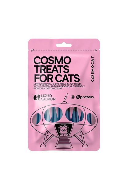 Cosmopet Salmon cream Cat Treats 84g