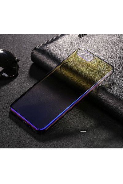 Blue Huawei P20 PRO Case, Gradient Color Chameleon Blue-Yellow