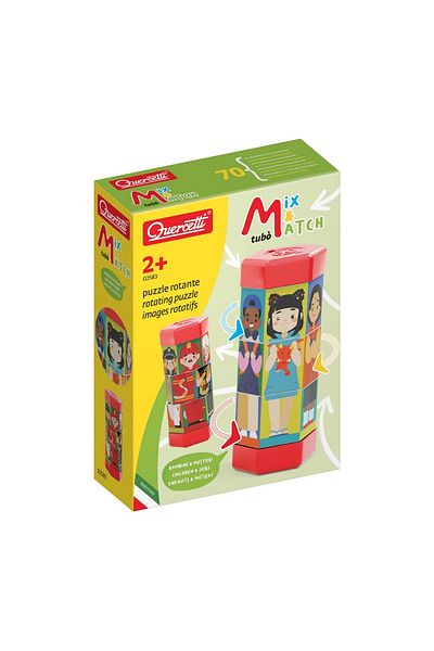 quercetti Quercetti Tubo Mix & Match Crafts Puzzle