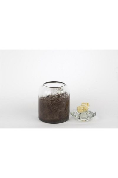 Mikasa Moor Velora Bow Glass Jar 14X18Cm