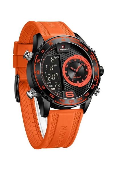 Naviforce Men's Water Resistant Digital/Analog Luxury Sports Watch