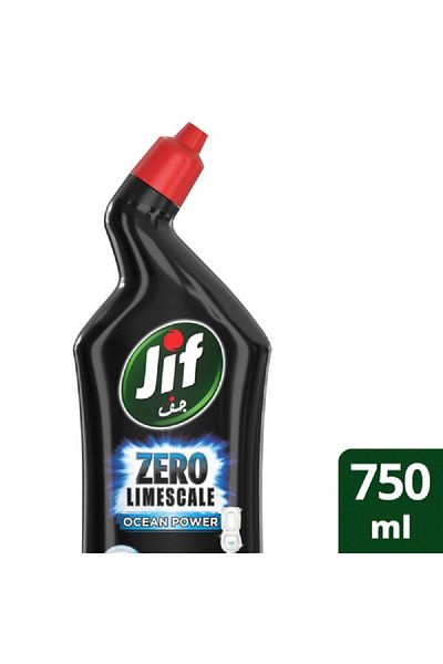 Jif Zero Limescale Ocean Power Antibacterial Toilet Bowl Cleaner