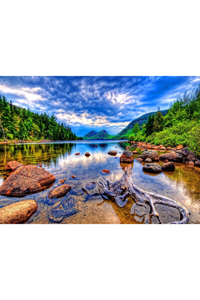 Mgi Design TABLO PE Pânză PEISAJ DE LA LAC