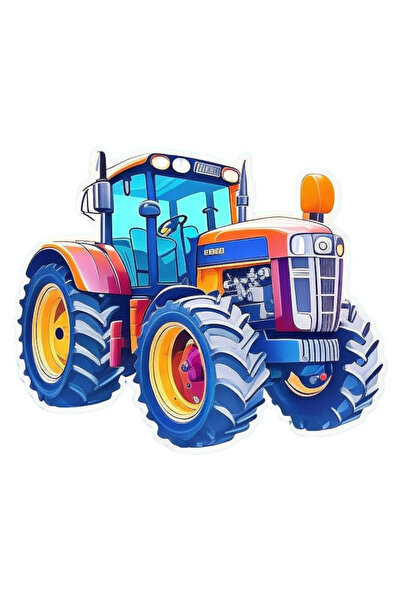 INOVATIX Set de 8 piese, autocolant tractor, INOVATIX®. 6 cm