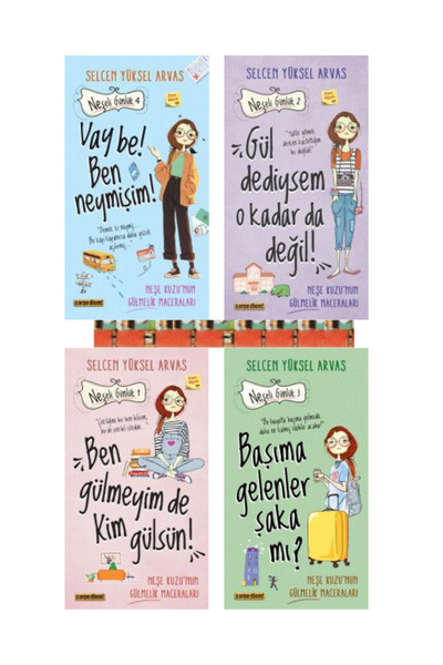 Carpe Diem Kitapları Neşeli Günlük SERİSİ-Ben Gülmeyim de Kim Gülsün!,Vay be ...