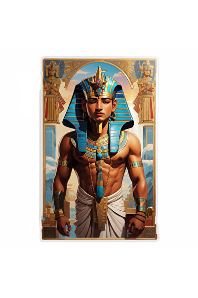 INOVATIX Set de 8 piese, autocolant zeul egiptean Mut, INOVATIX®. 6 cm