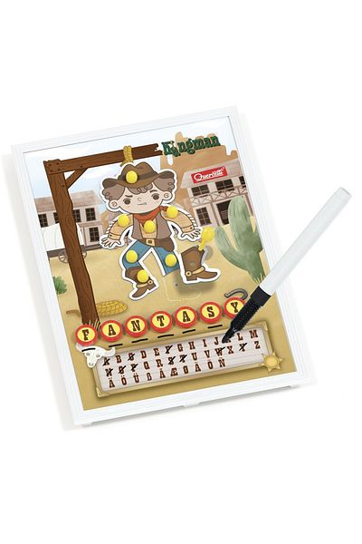 quercetti Quercetti Hangman word game