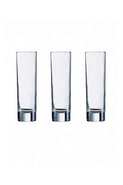 Luminarc 3-Piece Islande Glass Tumbler Set Iceland Clear 220ml