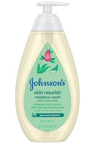 Johnson's Skin Nourishing Moisture Baby Body Wash with Aloe Scent & Vitamin E