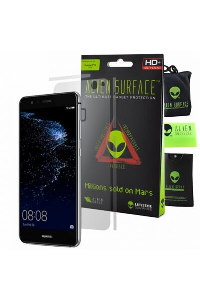 OEM Folie Alien Surface HD, Huawei P10 Lite, protecție spate și laterală + ca...