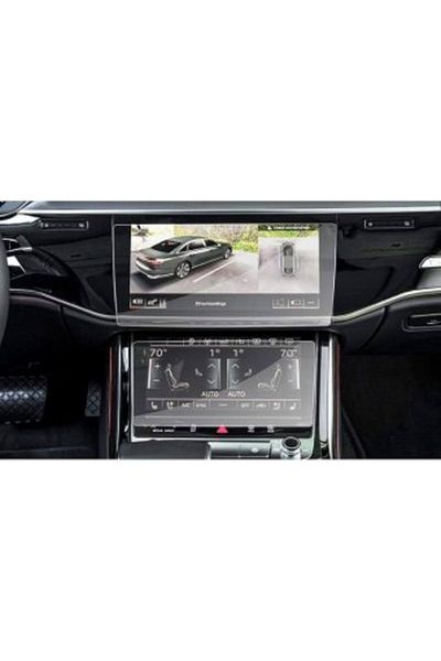 Audi A8 2024 navigation screen + air conditioning console protective film King Protection