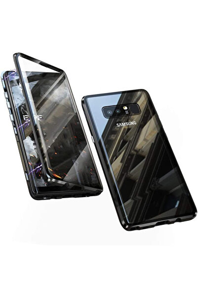 OEM Магнитен калъф за Samsung Galaxy Note 8, 360 градуса, черен, перфектно пр...