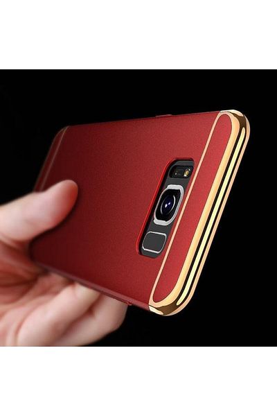 OEM Carcasă Samsung Galaxy S8, 3 în 1, roșie