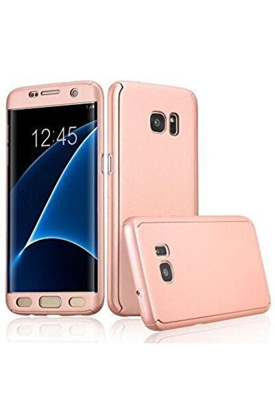 OEM Θήκη Samsung Galaxy S7 Edge, FullBody Rose-Gold, πλήρης κάλυψη 360 μοιρών...