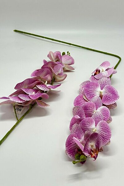 Massaltay Orhidee cu aspect umed cu 9 capete – floare artificială realistă