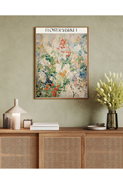 woodhomeworks Tek Parça Salon Ofis Dekor Tablo Ttk