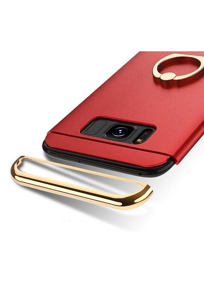 OEM Carcasă Samsung Galaxy J7 2017, 3 în 1, roșie