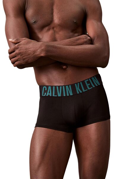 Calvin Klein Erkek Siyah 3'lü Low Rise Boxer Trunk 000NB3611A