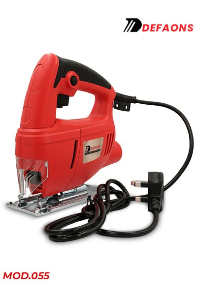 DEFAONS Jig Saw Machine 220–240V Electric Power Tool with Adjustable Speed and Blade Set - MOD.055
