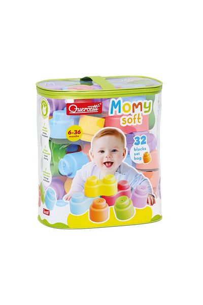 quercetti Quercetti Momy Soft 32-piece soft building block set