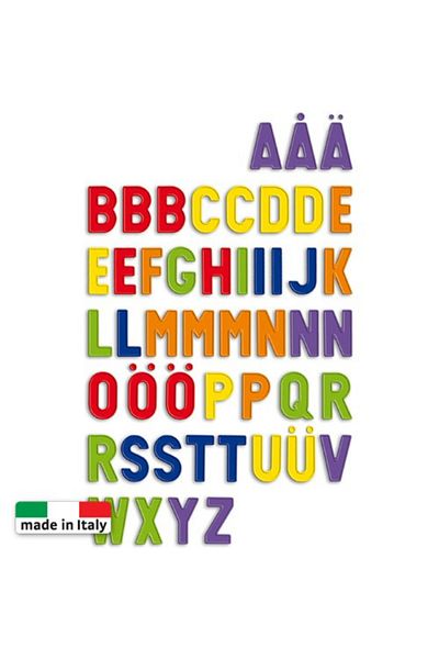 quercetti Set of 48 large magnetic letters