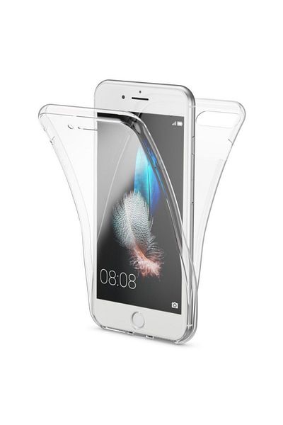 OEM Carcasă Apple iPhone 8 Plus, silicon TPU ultra subțire FullBody, acoperire completă la 360 de grade