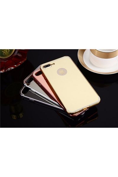 OEM Carcasă Apple iPhone 7 Plus cu oglindă, auriu-roz