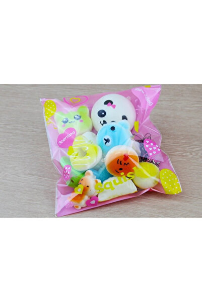 OEM Pachet de 5 piese, jucării pufoase, breloc cu revenire lentă