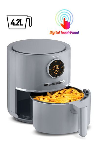TEFAL Ultra Digital Air Fryer 4.2 L 1630 W EY111B40 Charcoal grey