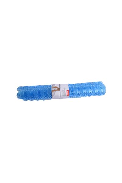 Tatay PVC Rectangular Anti Slip Bath and Shower Mat Blue 54 x 54cm
